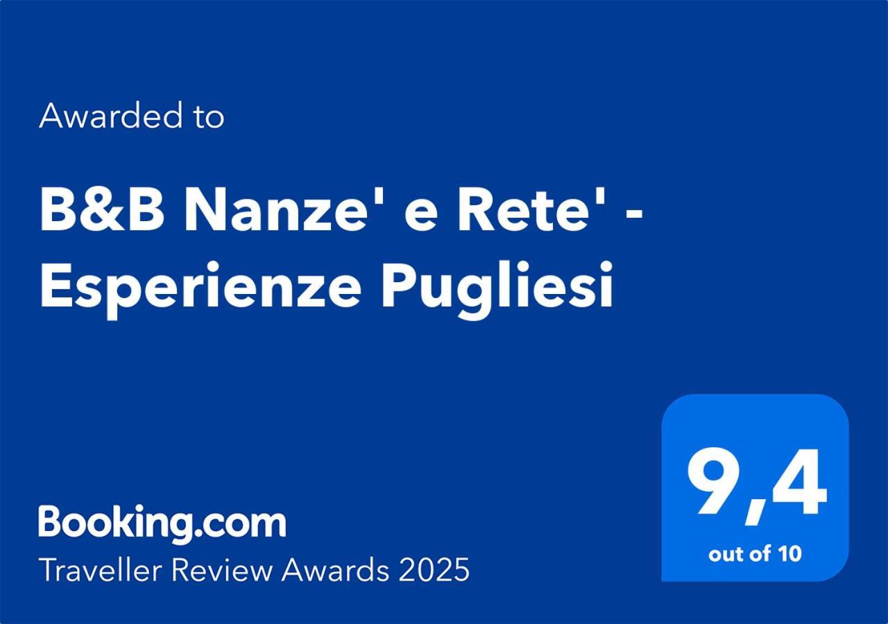 B&B Nanze' E Rete' - Esperienze Pugliesi Carosino Luaran gambar